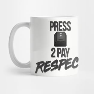 Press F to Pay Respect Mug